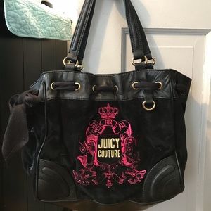 Black Juicy Couture purse